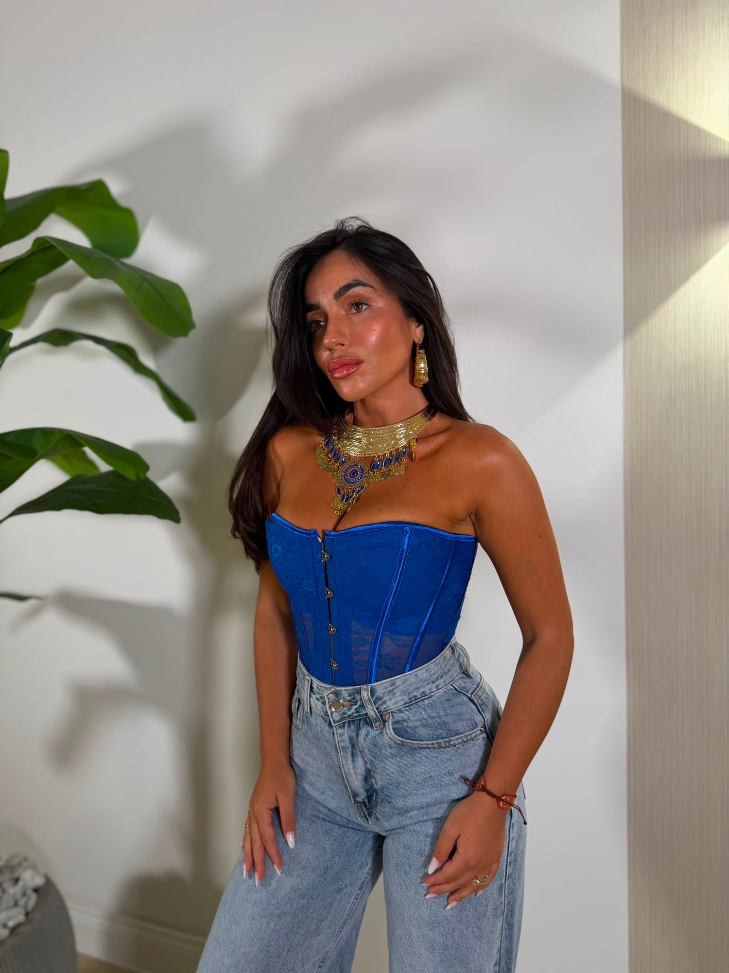Corpetto Candy Blu
