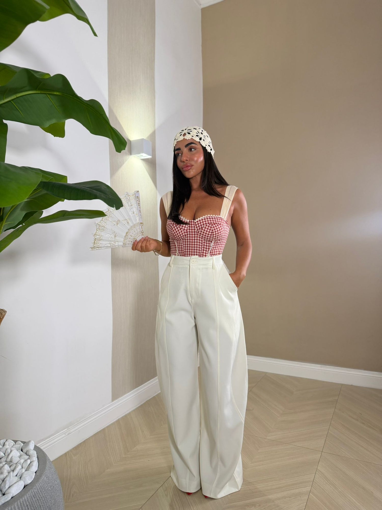 Pantalone Ginny Bianco