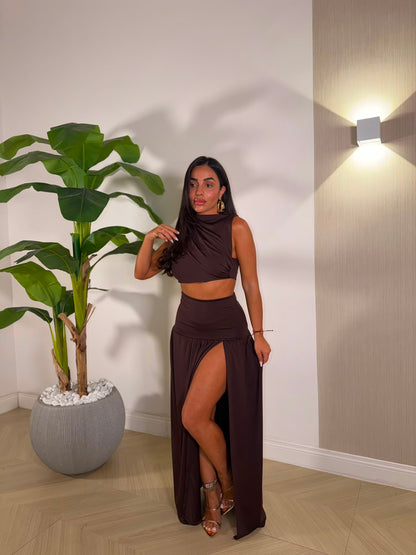 Coordinato Senorita Marrone