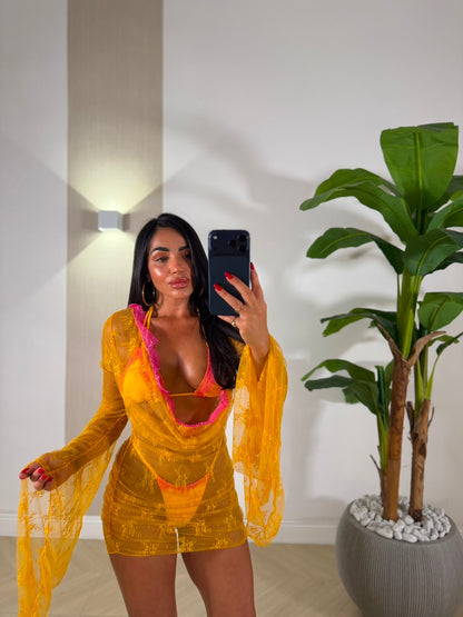 Costume Las Salinas Giallo