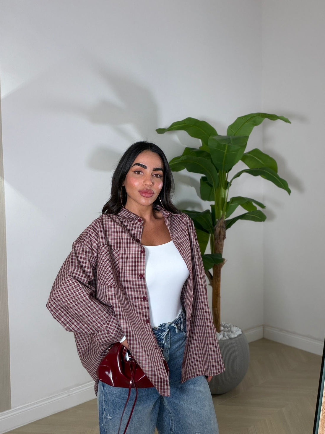 Camicia Alison Bordeaux