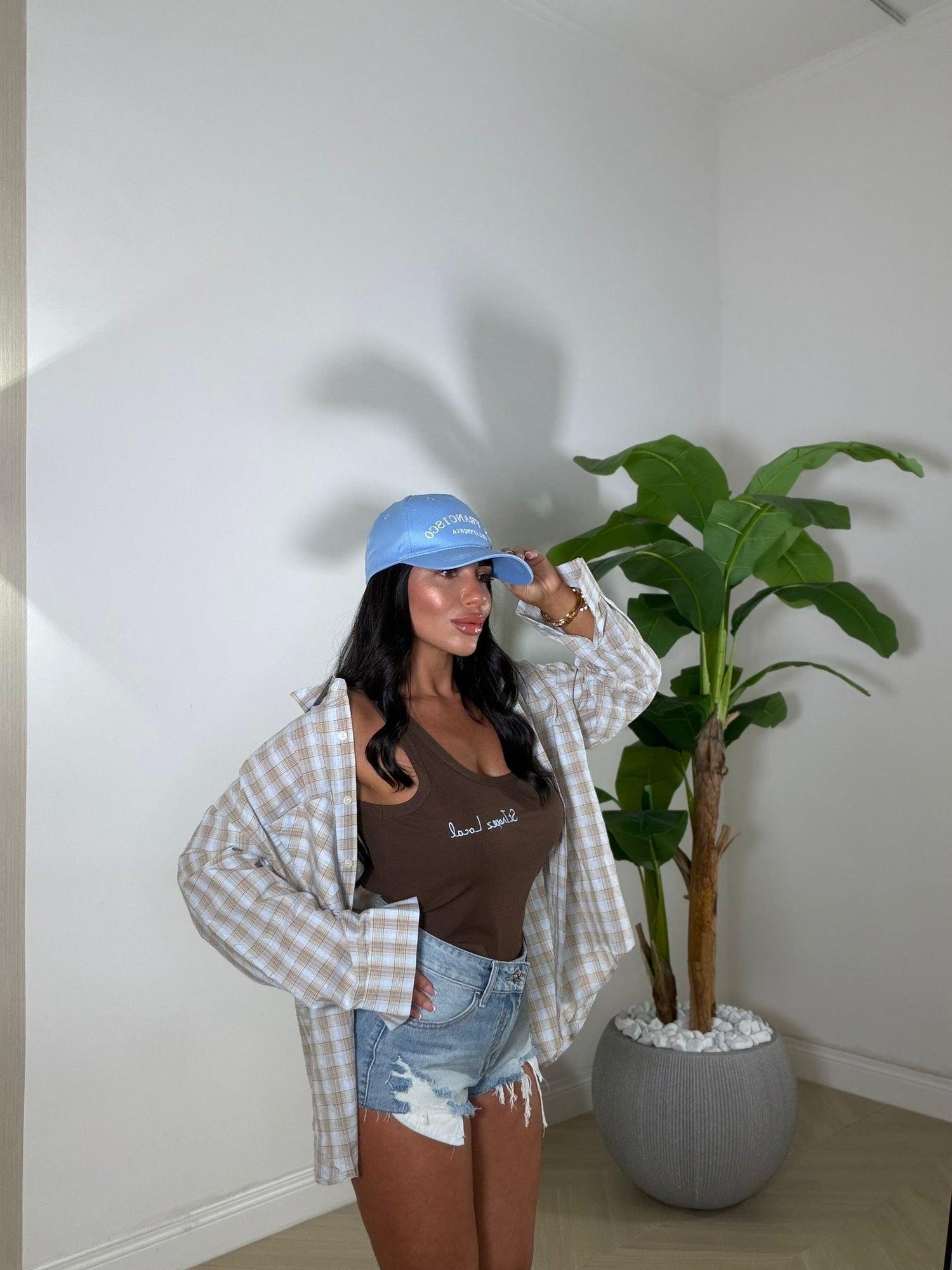 Camicia Zhara Celeste