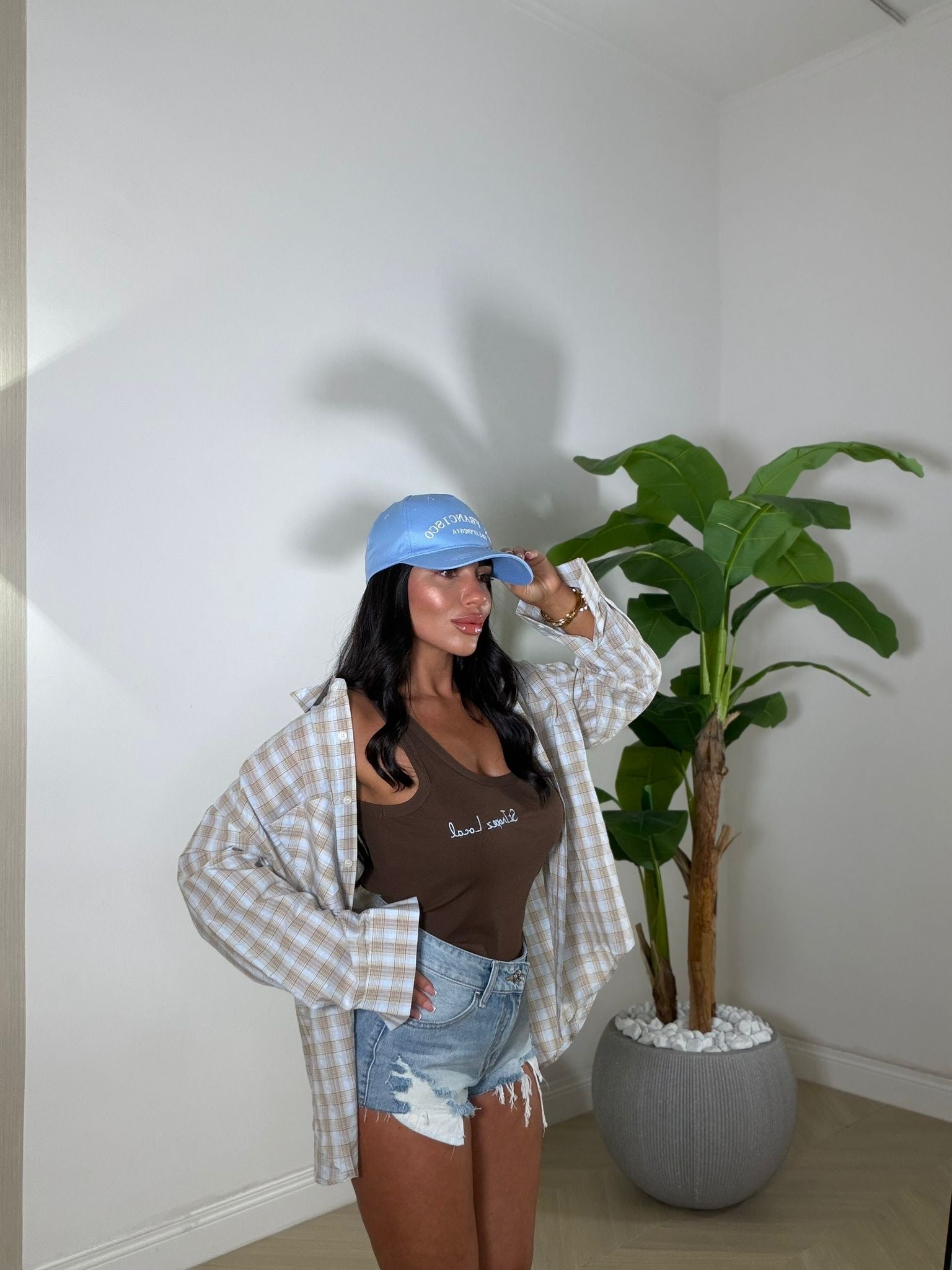 Camicia Zhara Celeste