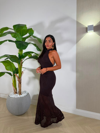 Dress Bronceador Marrone