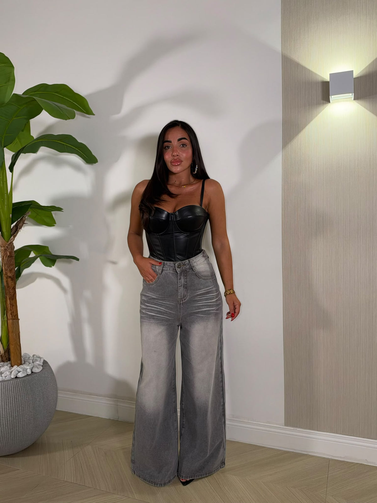 Jeans Liv Grigio