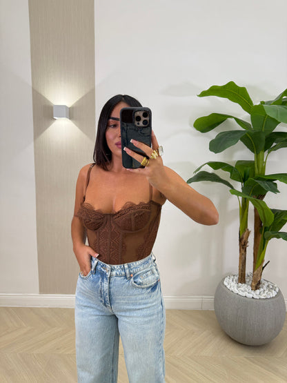 Corpetto Blessed Marroncino