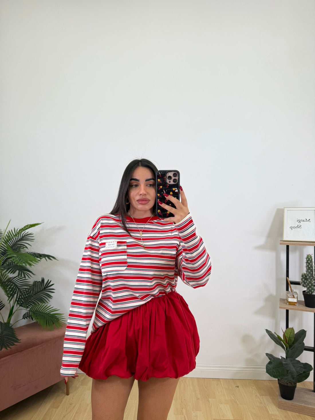 Shorts Trolley Rosso