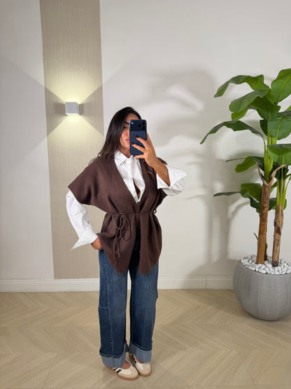 Gilet Incrociatina