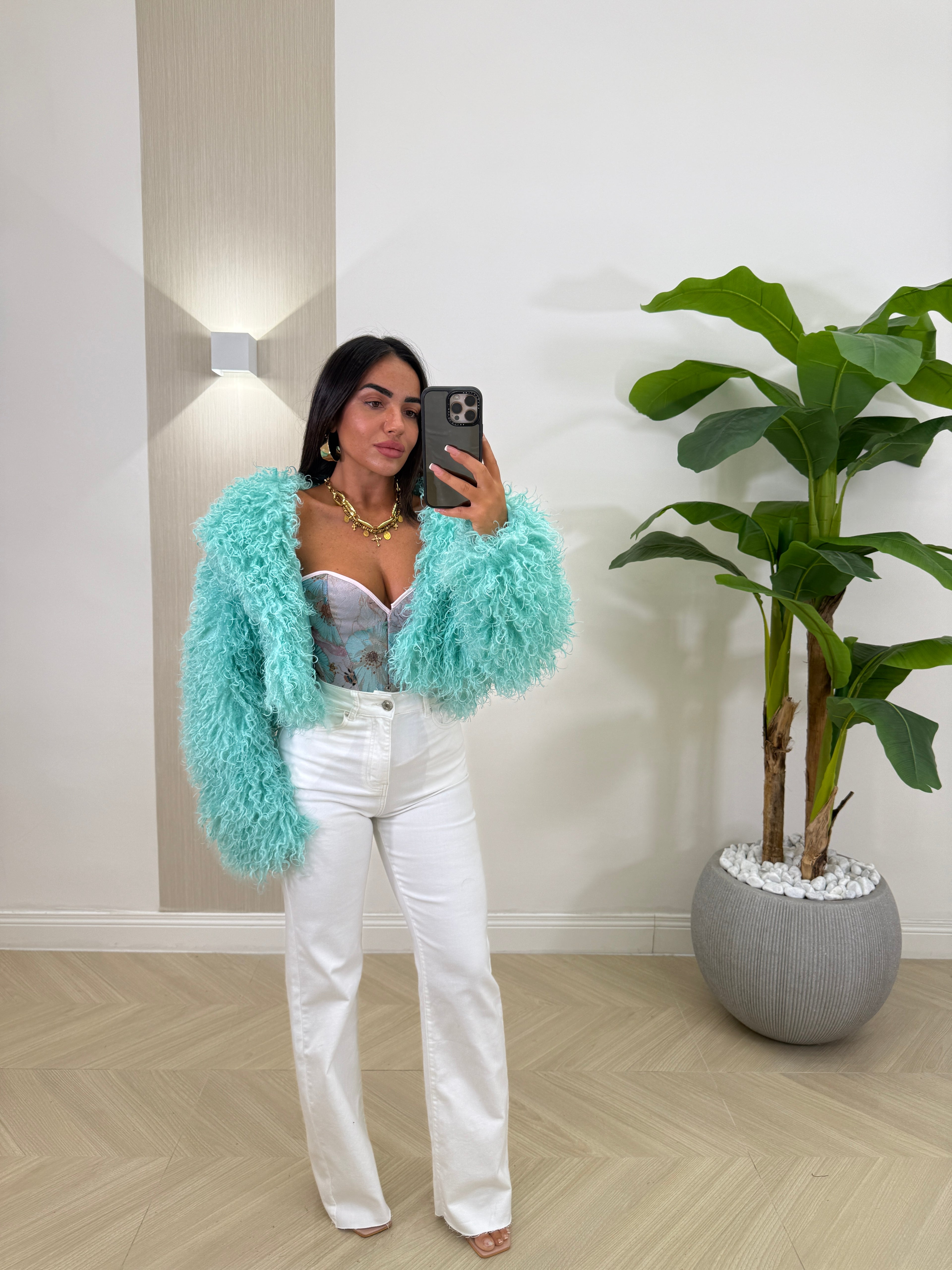 Jeans Dritto Bianco