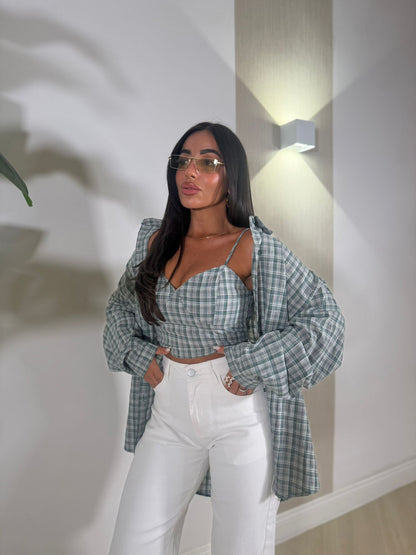 Camicia Simon Verde