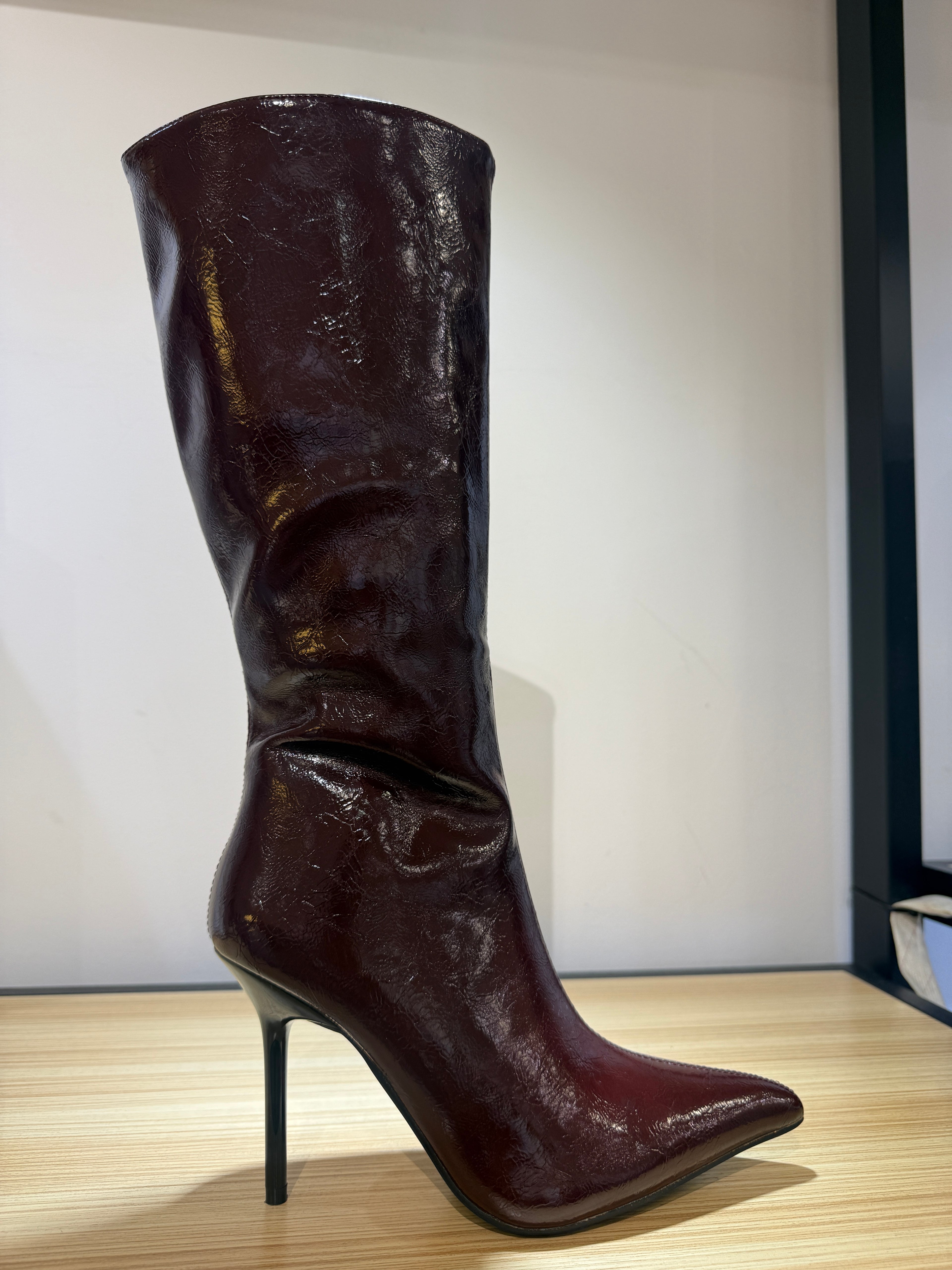 Stivale Venice Bordeaux