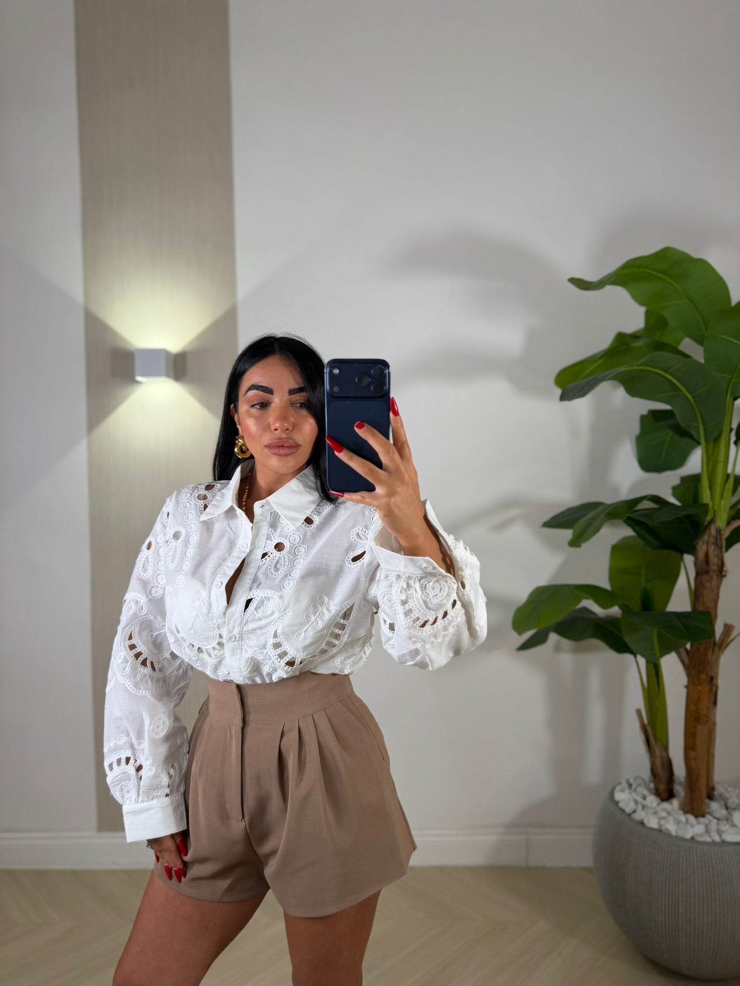 Camicia Ricamo Rowan