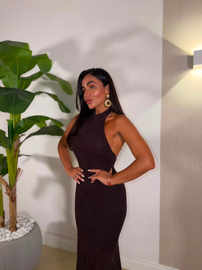 Dress Bronceador Marrone
