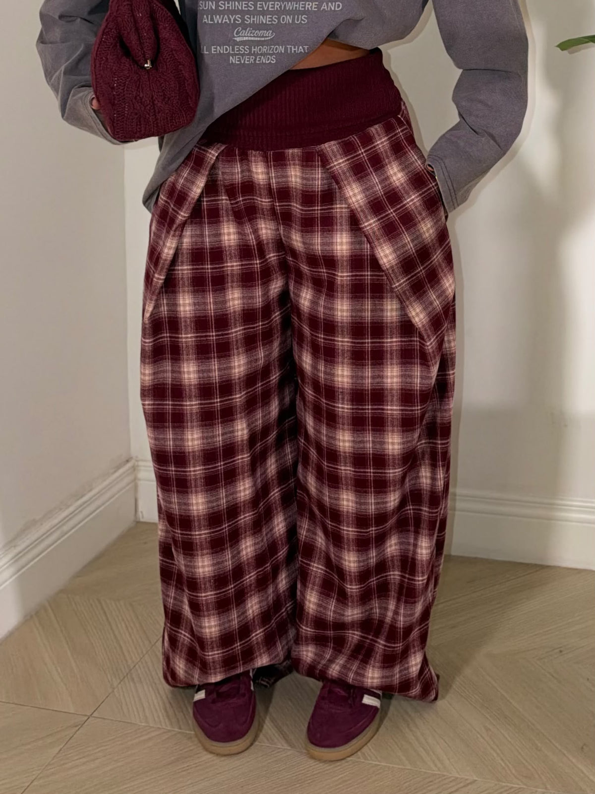 Pantalone Nora A Quadri