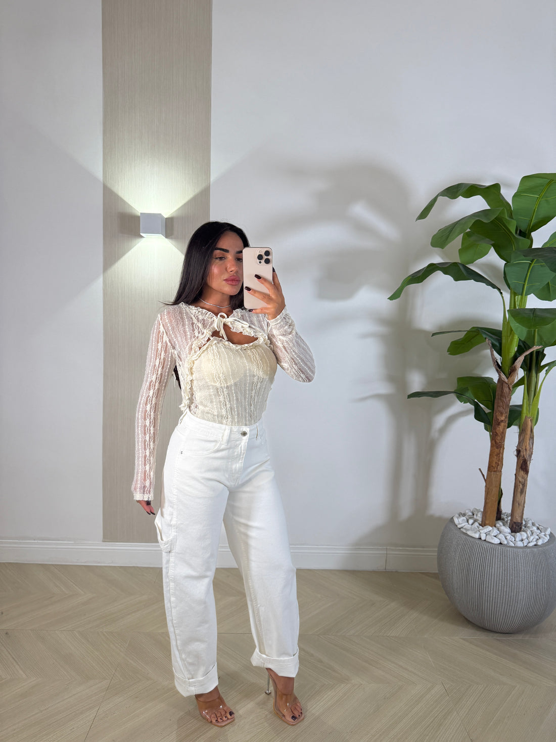 Jeans Bridgestone White