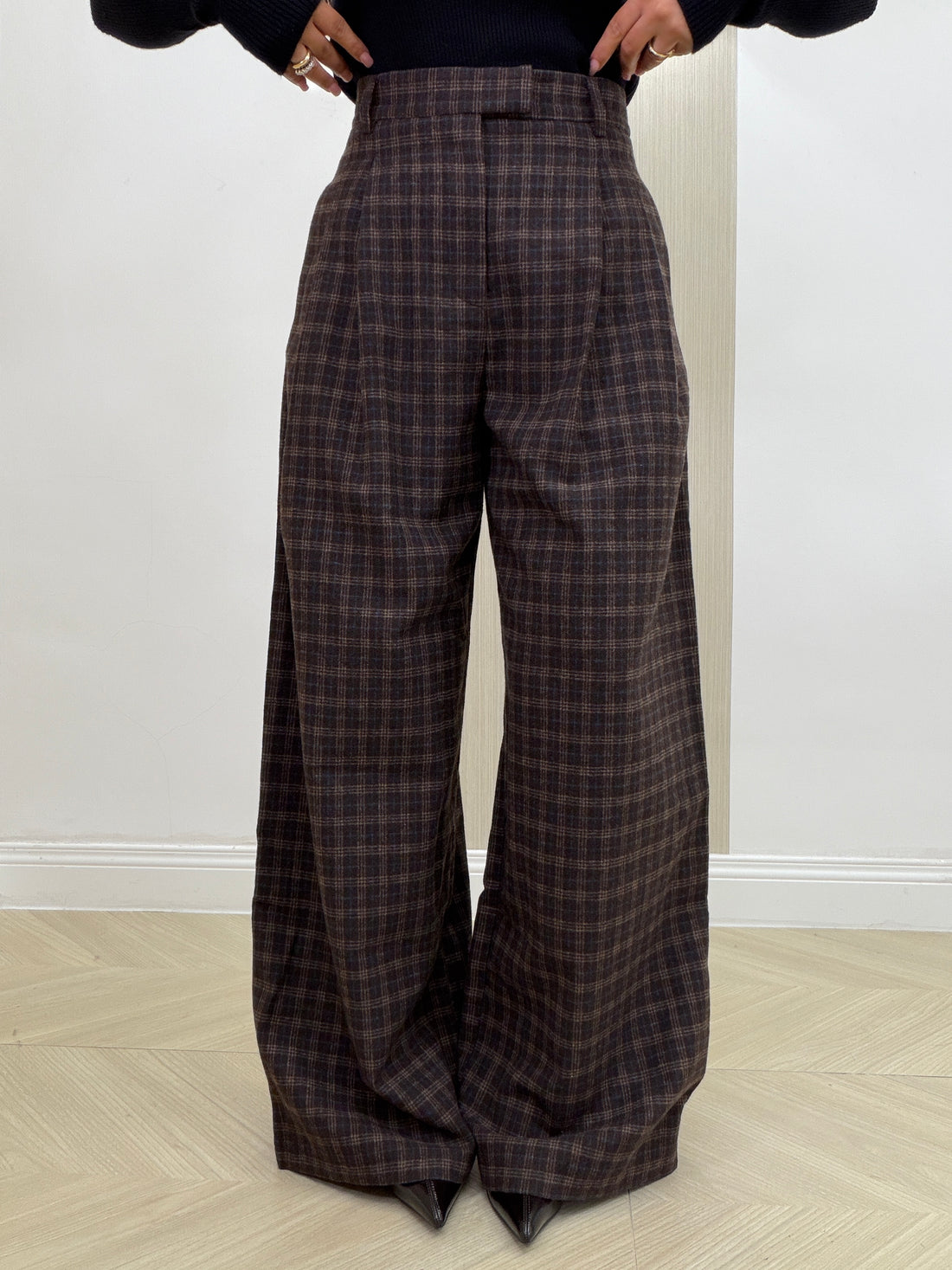 Pantalone a quadri
