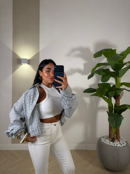 Camicia Twins Celeste