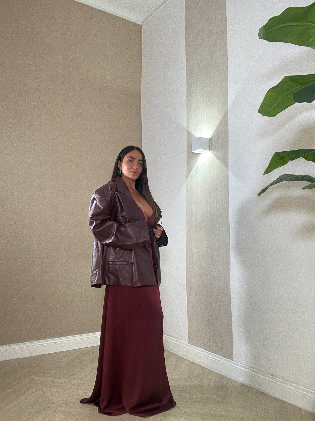 Blazer Alfa Bordeaux