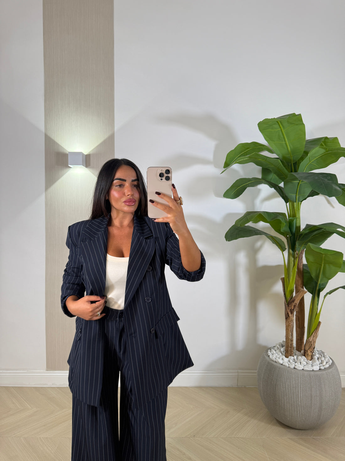 Tailleur Gessato