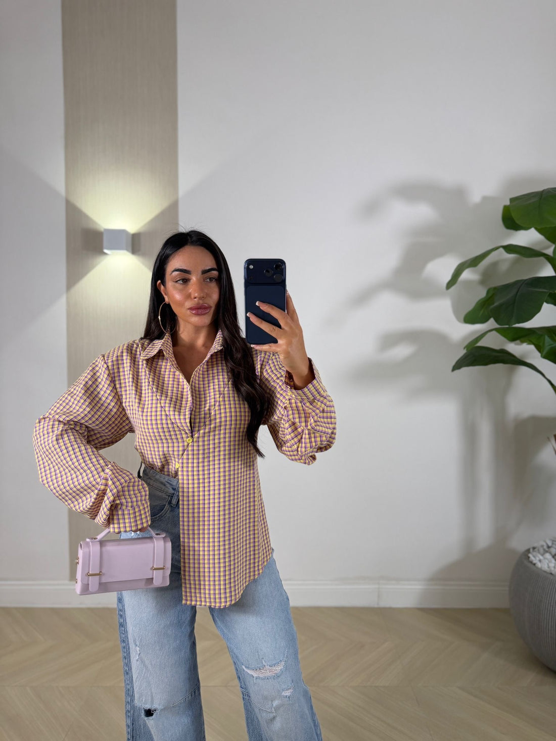 Camicia BigBabol Viola