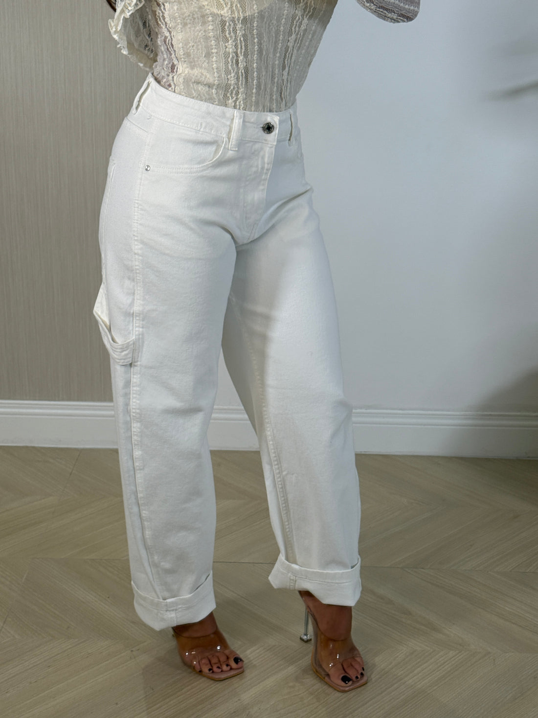 Jeans Bridgestone White