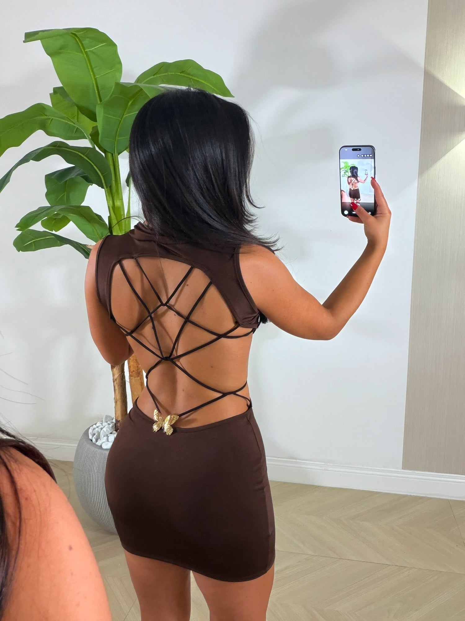 Dress Melodi Marrone