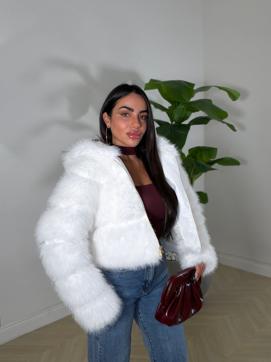 Pelliccia Hades Bianca