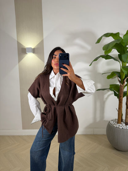 Gilet Incrociatina