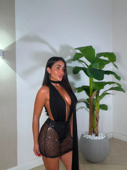Dress Damian Pailettes