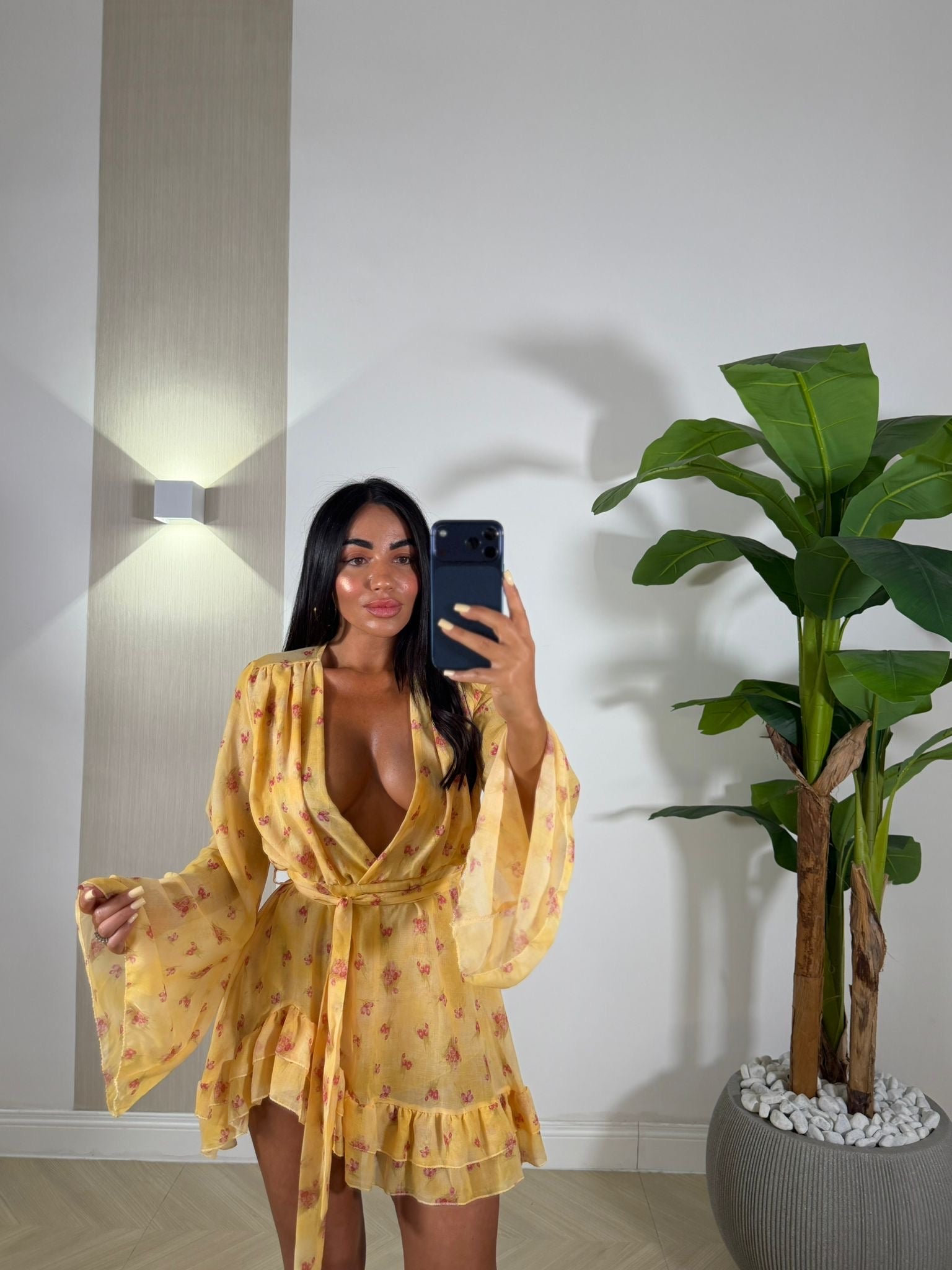 Dress Yellow Flora