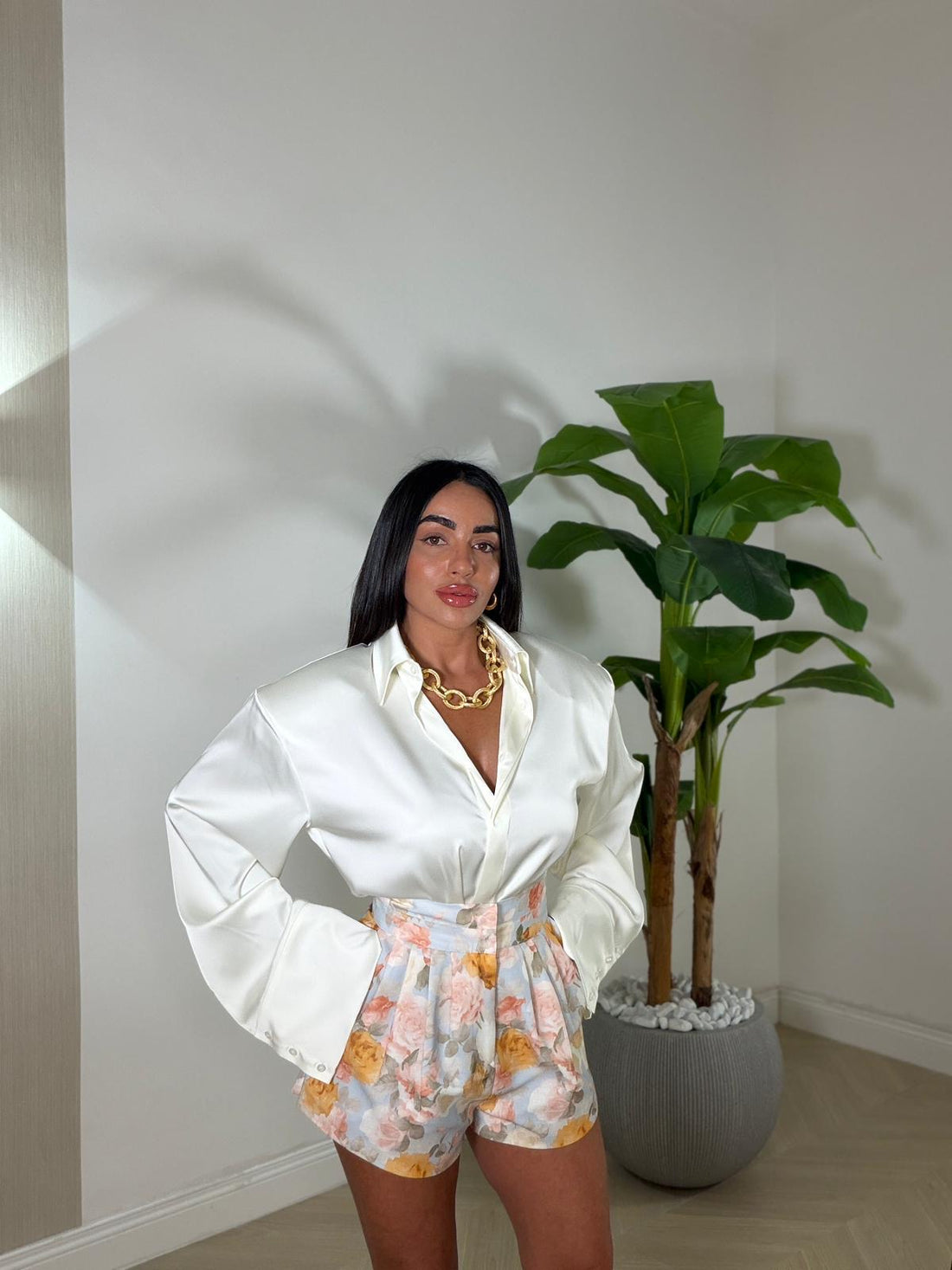 Camicia Malis in Raso