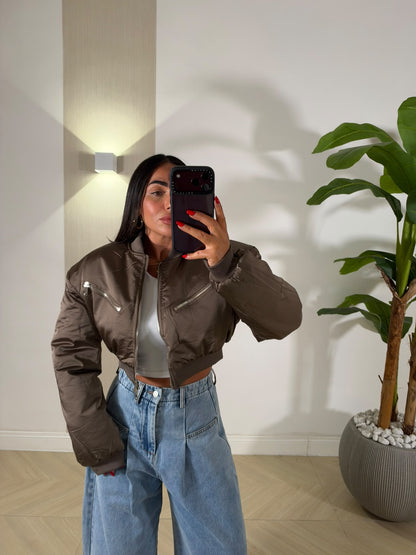 Giubbino Bicolor Mocha