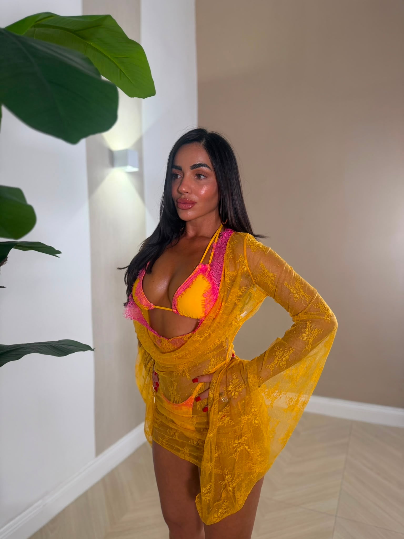 Costume Las Salinas Giallo