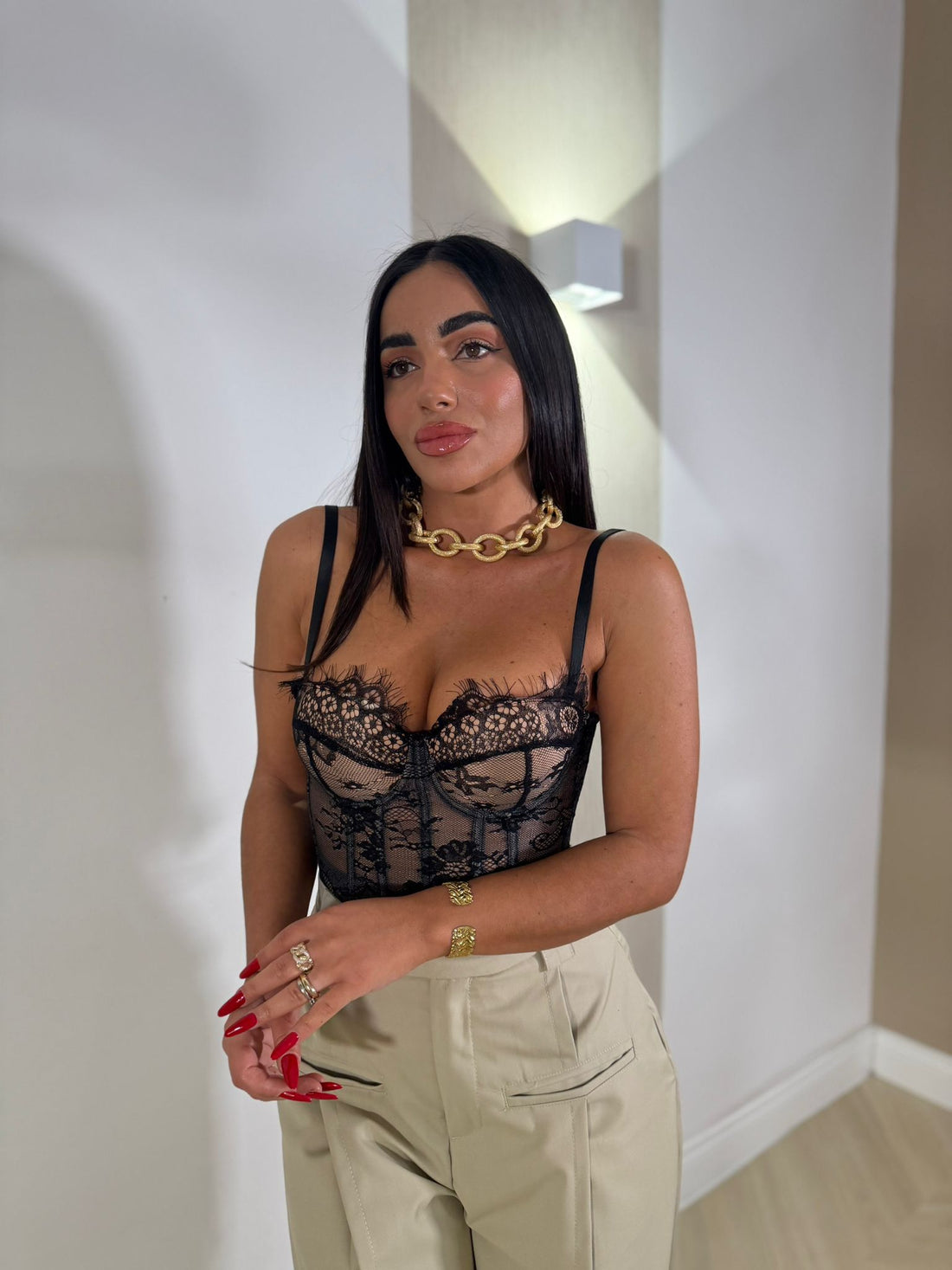 Corpetto Delfina Nero