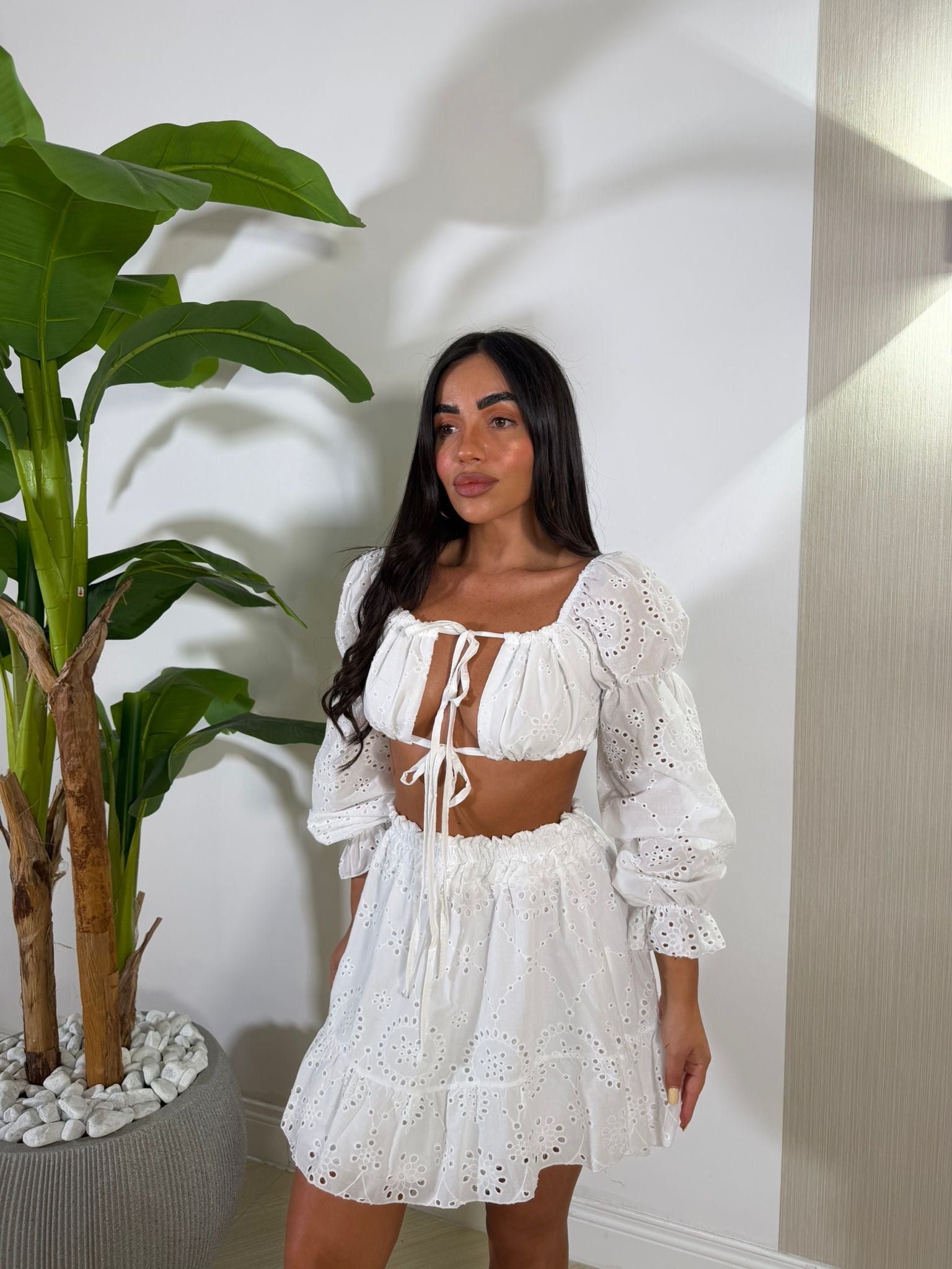 Coordinato Helia Ricamato