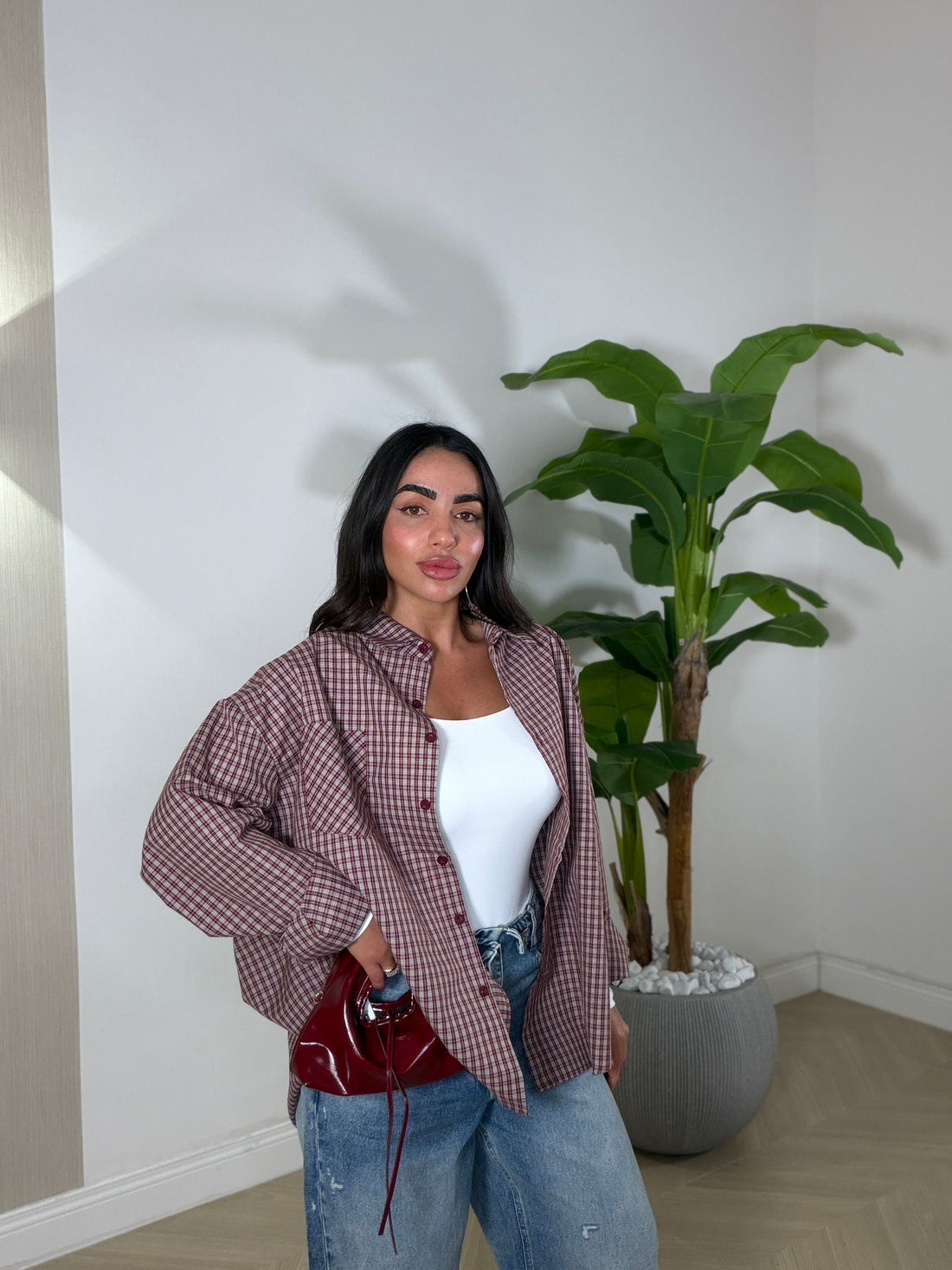 Camicia Alison Bordeaux