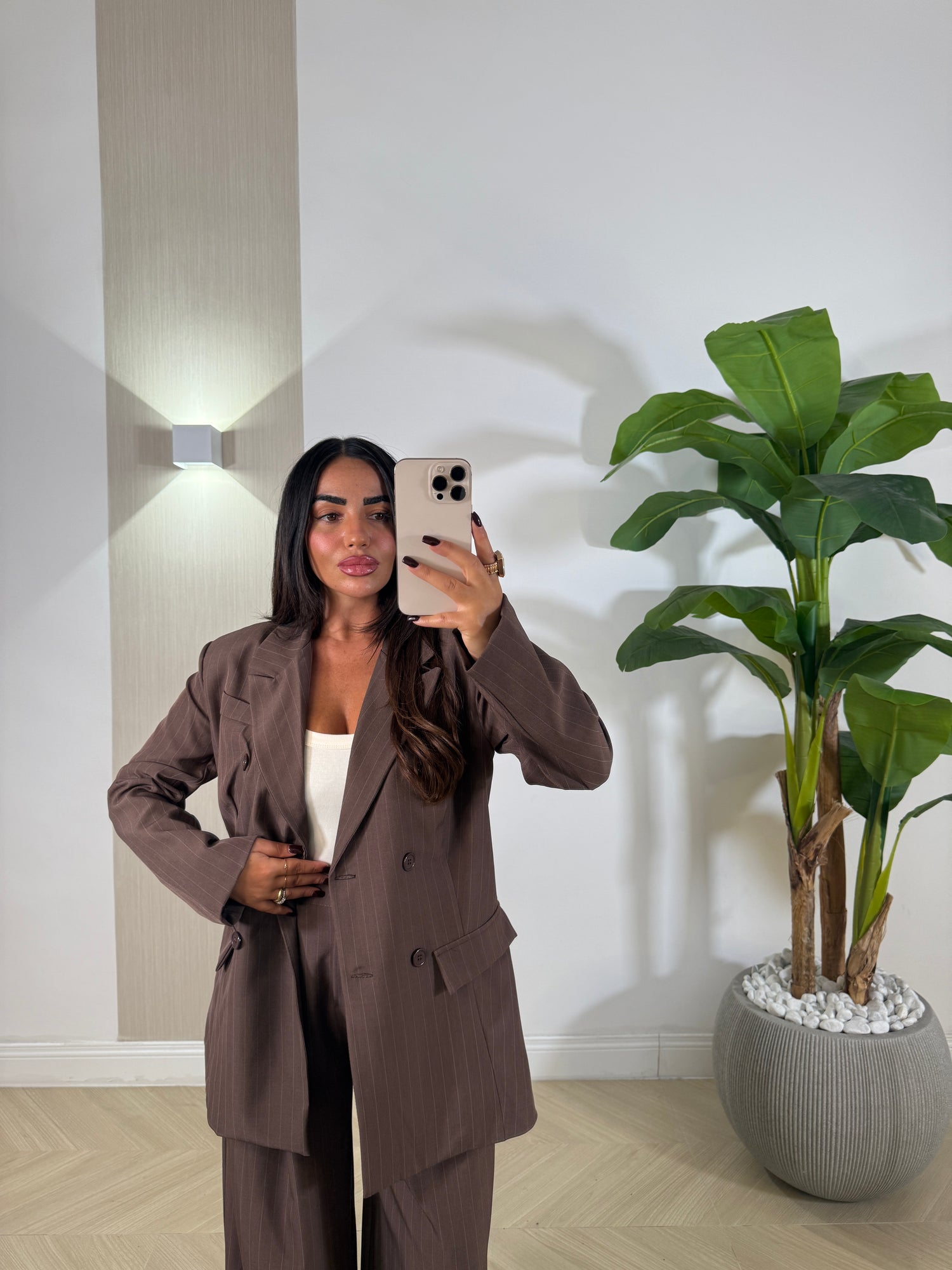 Tailleur Gessato