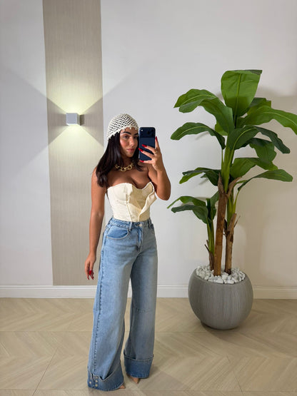 Jeans Buttons Silver