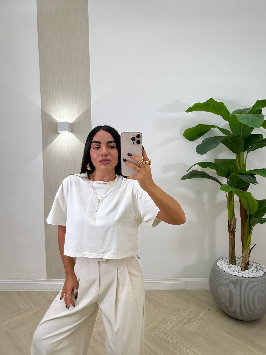 T-shirt Becky Crop