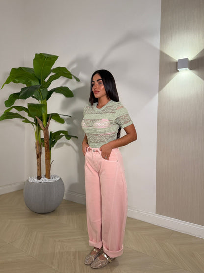 Jeans Ballon Pink