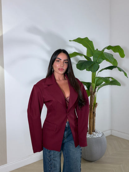 Blazer Bordeaux Magia