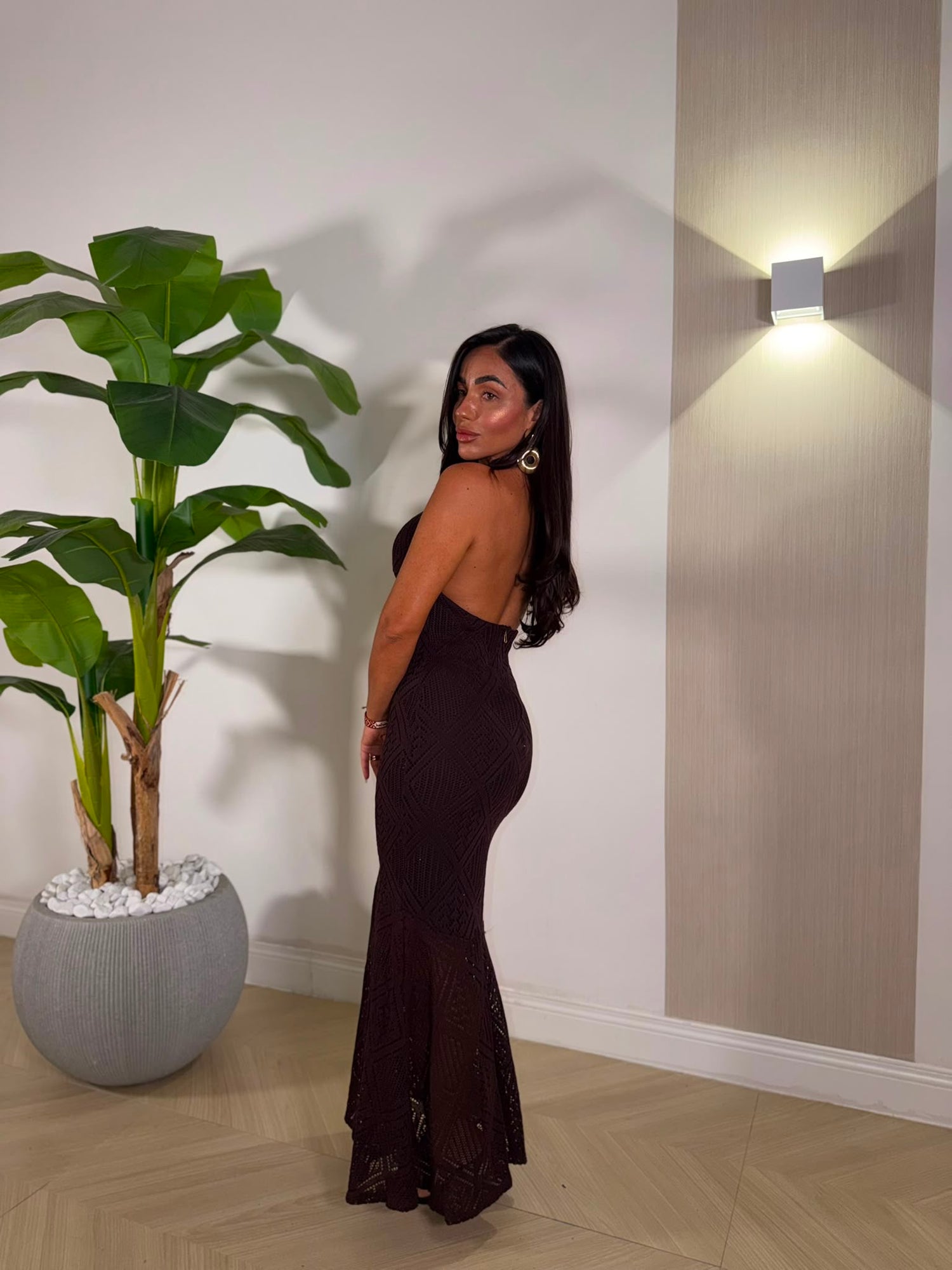 Dress Bronceador Marrone