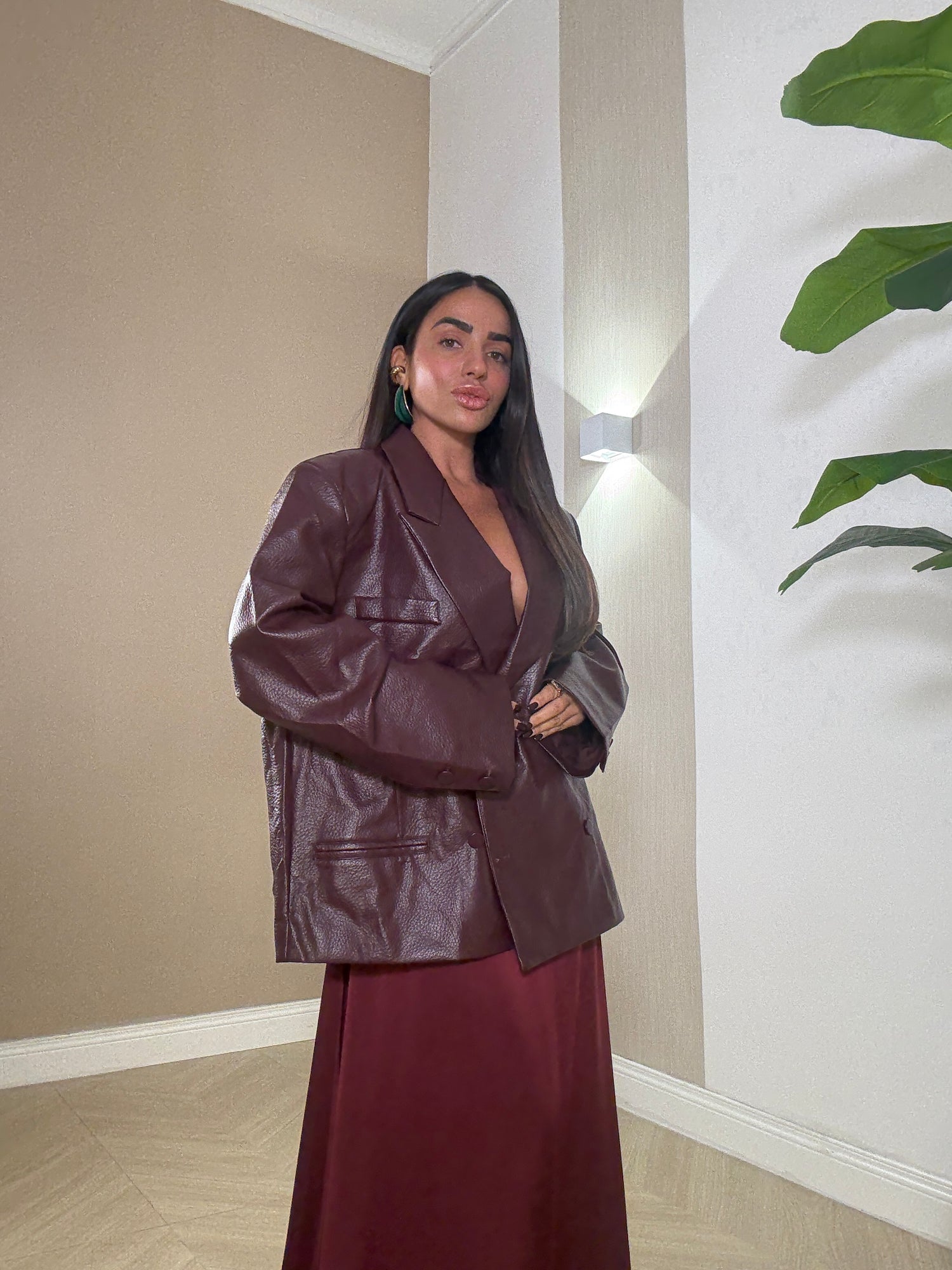 Blazer Alfa Bordeaux