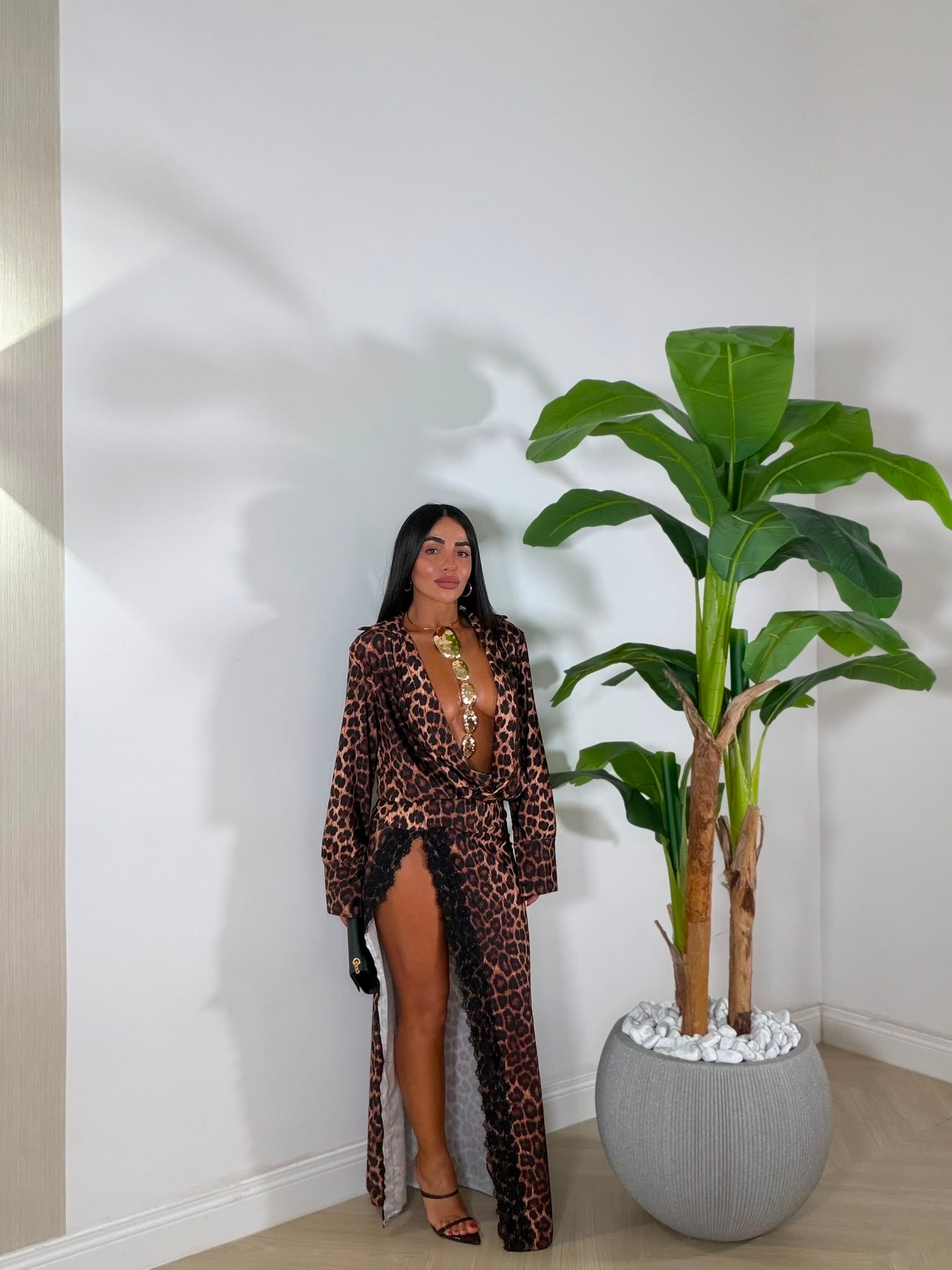Dress Party Leopard