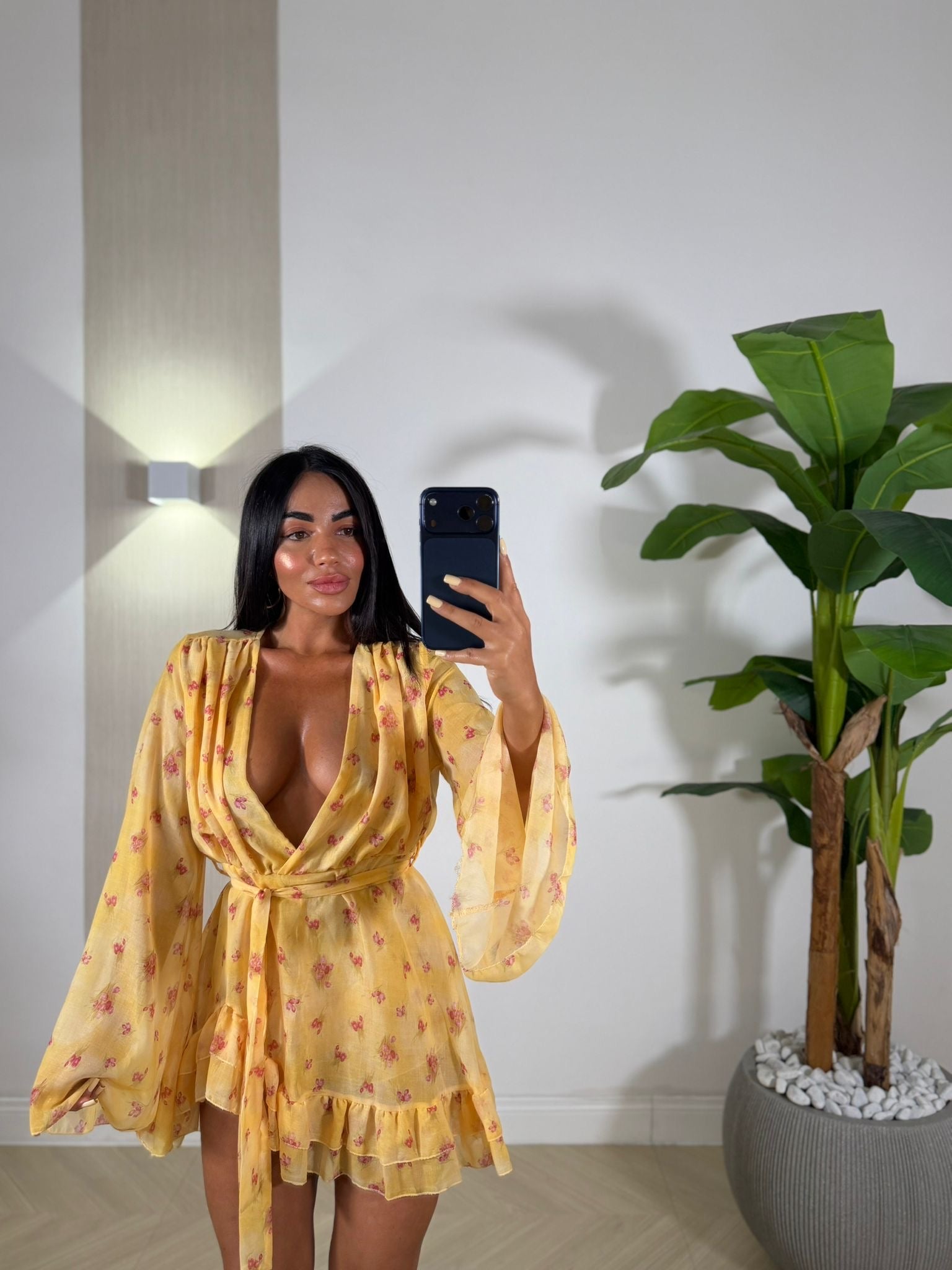 Dress Yellow Flora