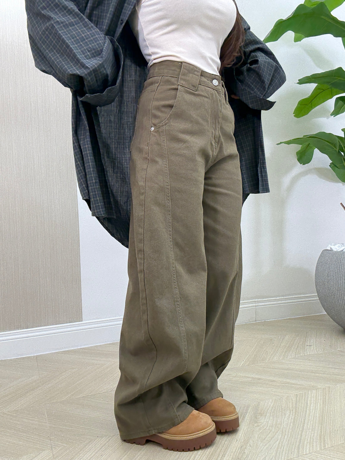 Jeans Bissek verde