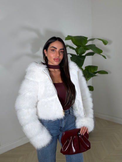 Pelliccia Hades Bianca