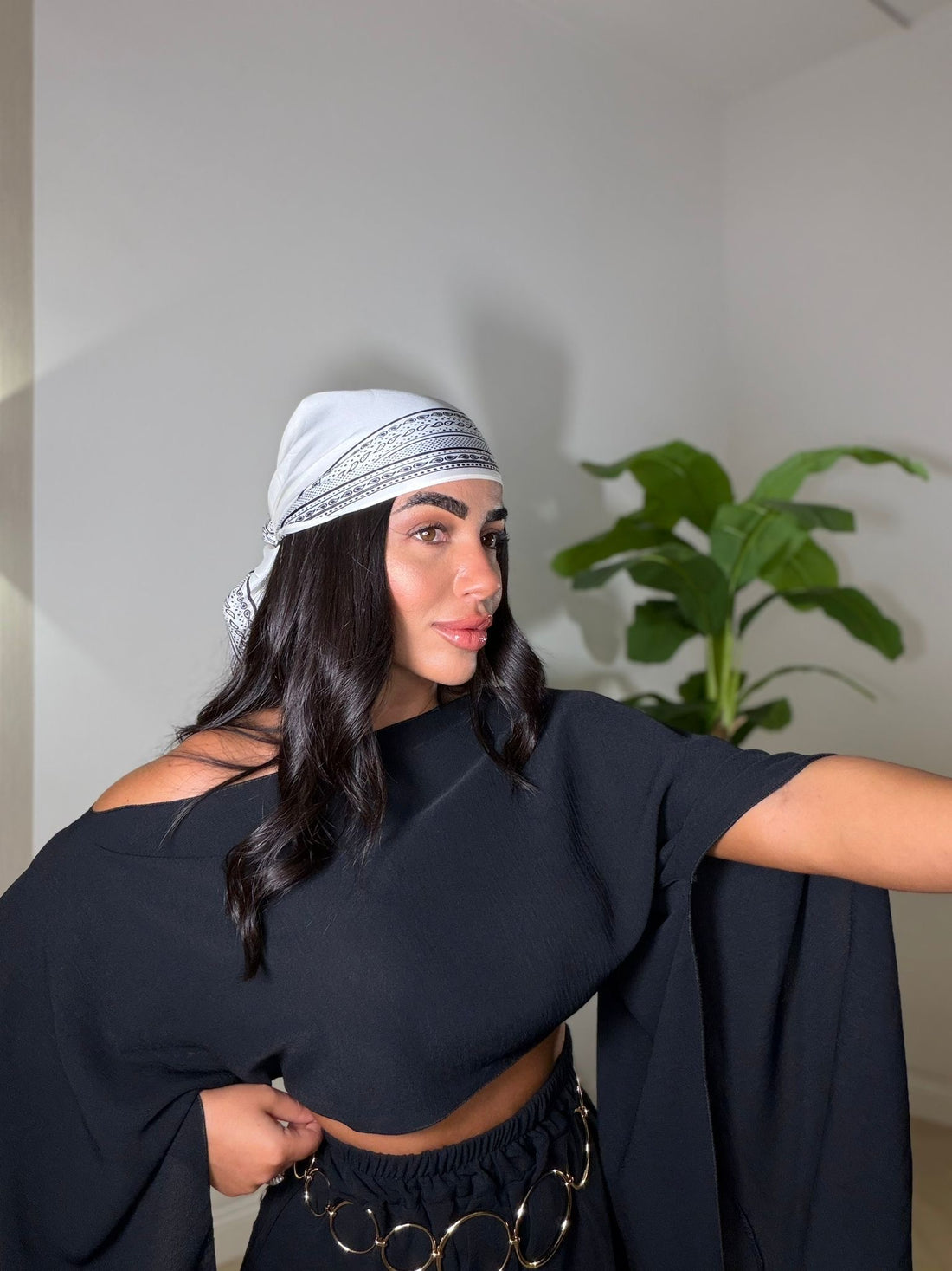 Bandana Triangolare Bianca