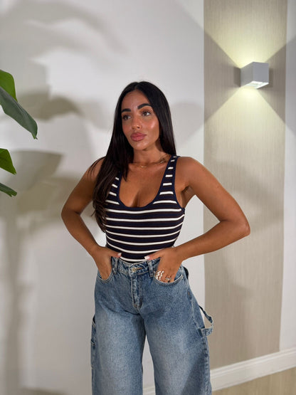 Canotta righe