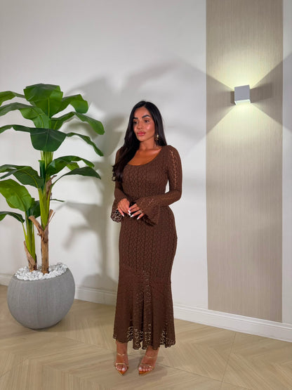 Dress Kenza Marrone